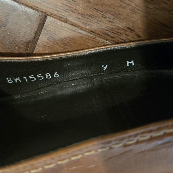 Stuart Weitzman Brown Leather High heel Pumps Shoes Size 9M - Picture 6 of 9